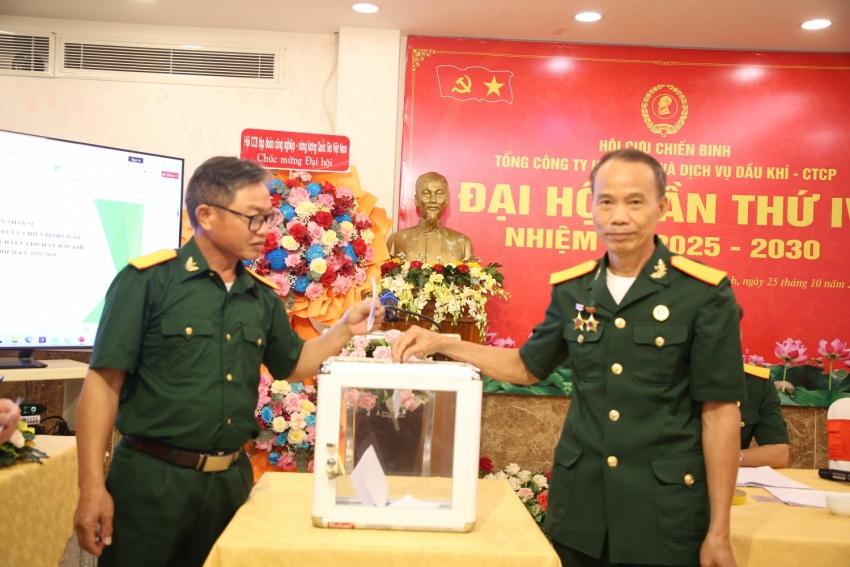 Đại hội Hội CCB PVChem lần thứ IV, nhiệm kỳ 2025 2030 thành công tốt đẹp