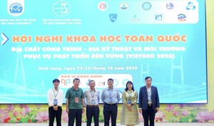 PVU ghi dấu ấn sâu sắc tại Hội nghị Khoa học toàn quốc VIETGEO 2025