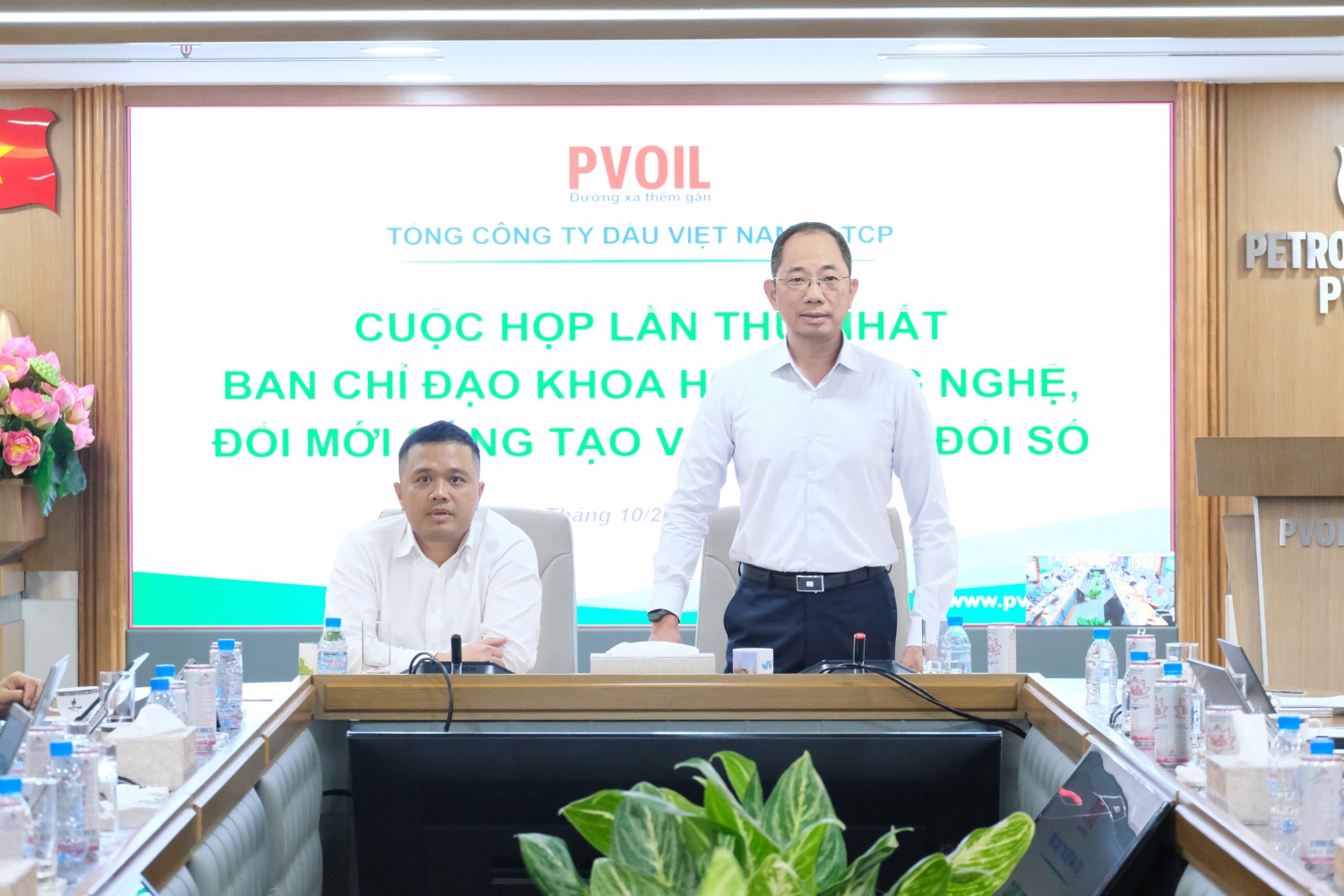 Ông Cao Hoài Dương – Bí thư Đảng ủy, Chủ tịch HĐQT Tổng công ty, Trưởng Ban chỉ đạo KHCN, ĐMST và CĐS của PVOIL