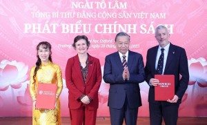 Đại học Oxford công bố Quỹ Học bổng Tiên phong dưới sự chứng kiến của Tổng Bí thư Tô Lâm