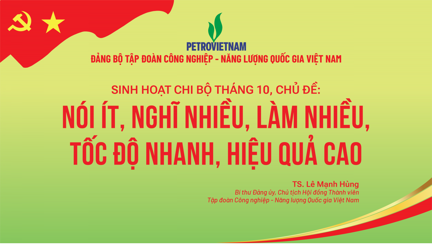 Nâng cao chất lượng SHCB, phấn đấu hoàn thành xuất sắc nhiệm vụ chính trị SXKD năm 2025 Nâng cao chất lượng SHCB, phấn đấu hoàn thành xuất sắc nhiệm vụ chính trị SXKD năm 2025