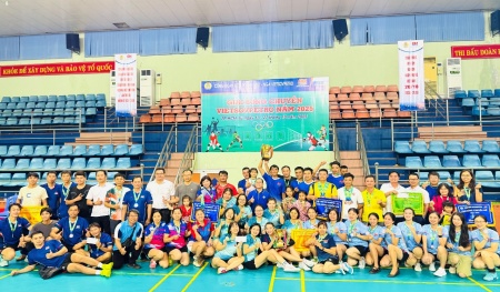 Sôi nổi Giải bóng chuyền Vietsovpetro năm 2025