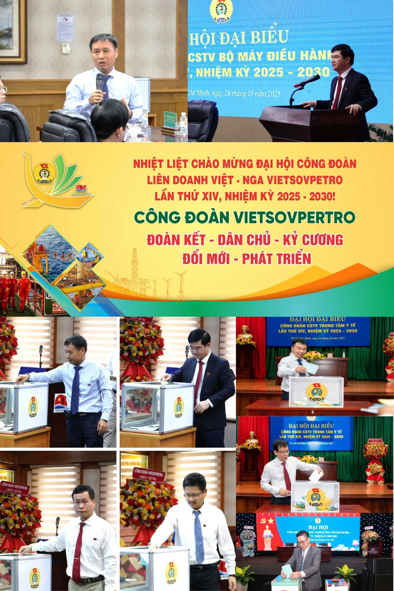 Vietsovpetro lan tỏa khí thế mới trong hoạt động công đoàn