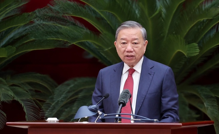 Phát biểu khai mạc Hội nghị Trung ương 14 khóa XIII của Tổng Bí thư Tô Lâm