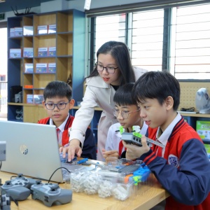 Lan tỏa “sức nóng” tại phòng giáo dục thực hành STEM tại Trường THCS Tây Mỗ 3