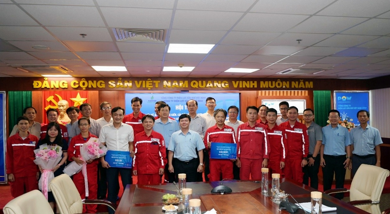 PV Power Cà Mau tổ chức Hội thi sáng kiến, cải tiến kỹ thuật, hợp lý hóa sản xuất