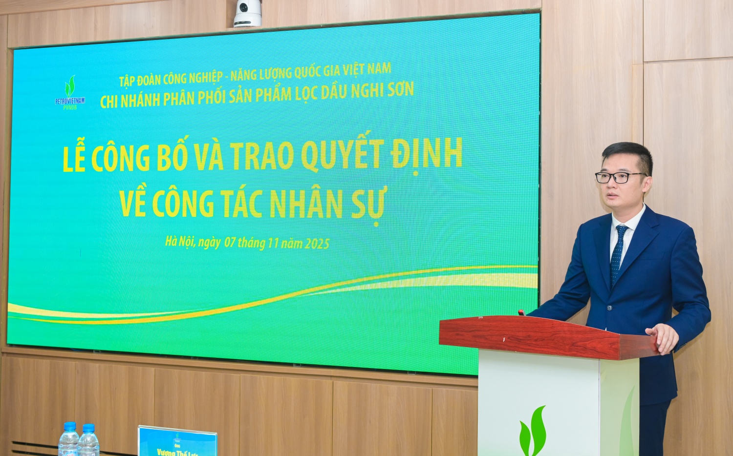 Tân Kế toán trưởng PVNDB Đỗ Văn Thi phát biểu nhận nhiệm vụ Tân Kế toán trưởng PVNDB Đỗ Văn Thi phát biểu nhận nhiệm vụ