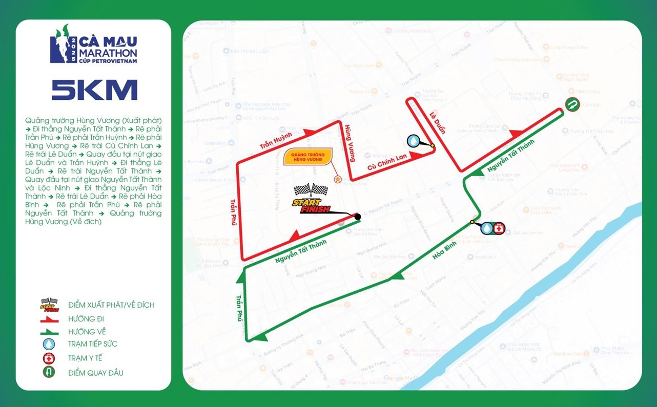 Sẵn sàng công tác y tế cho giải Marathon Cà Mau 2025 - Cúp Petrovietnam Sẵn sàng công tác y tế cho giải Marathon Cà Mau 2025 - Cúp Petrovietnam