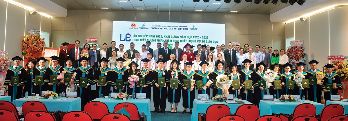 Trường Đại học Dầu khí Việt Nam tự hào hành trình 15 năm hình thành và phát triển