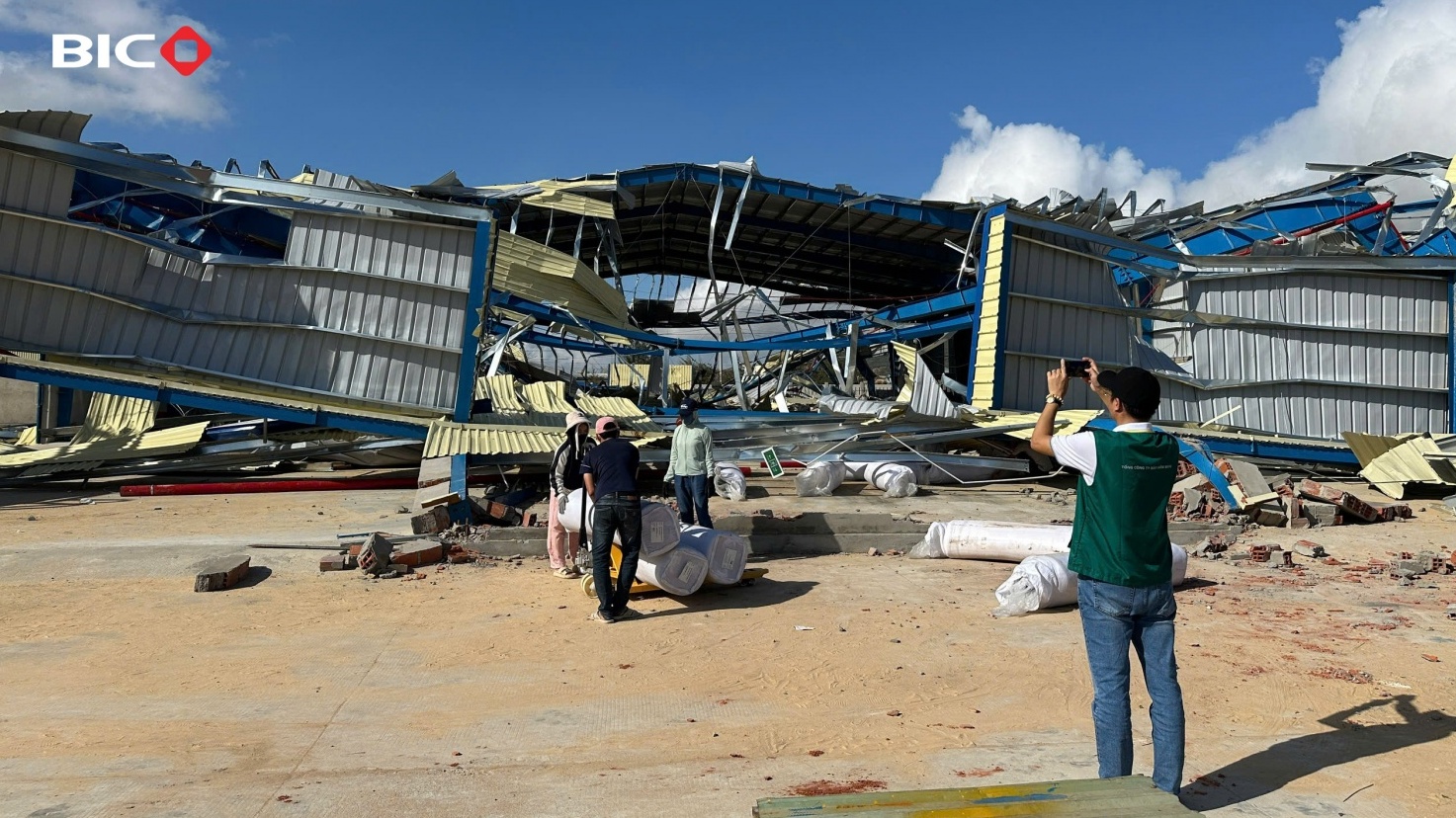 BIC huy động tối đa nguồn lực hỗ trợ khách hàng khắc phục hậu quả bão số 13