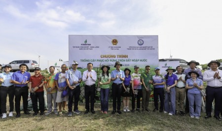[VIDEO] “Triệu bước chân - Ươm mầm bền vững”: Petrovietnam trồng 4.000 cây phục hồi rừng ngập mặn tại Cà Mau