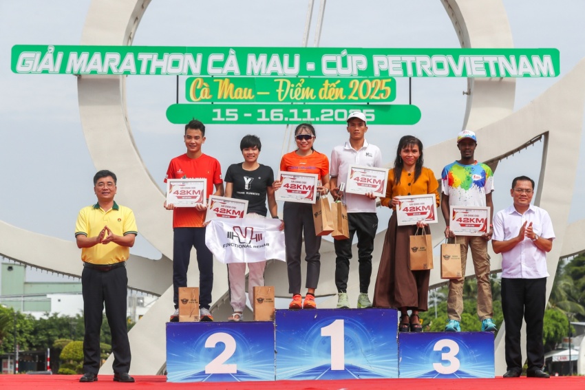 Giải Marathon Cà Mau 2025 - Cúp Petrovietnam: Hơn 6.000 vận động viên bùng nổ trên đường chạy