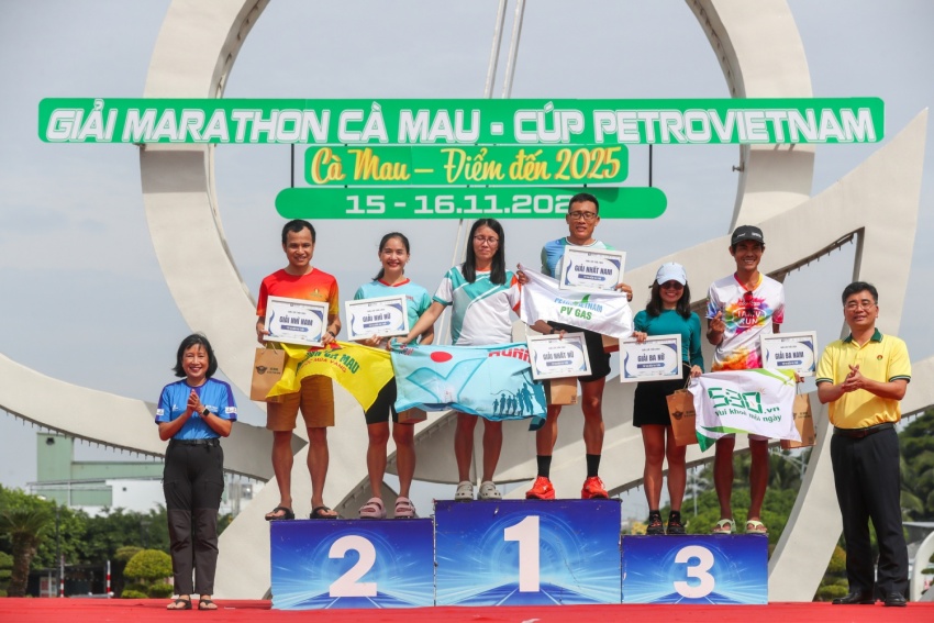 Giải Marathon Cà Mau 2025 - Cúp Petrovietnam: Hơn 6.000 vận động viên bùng nổ trên đường chạy