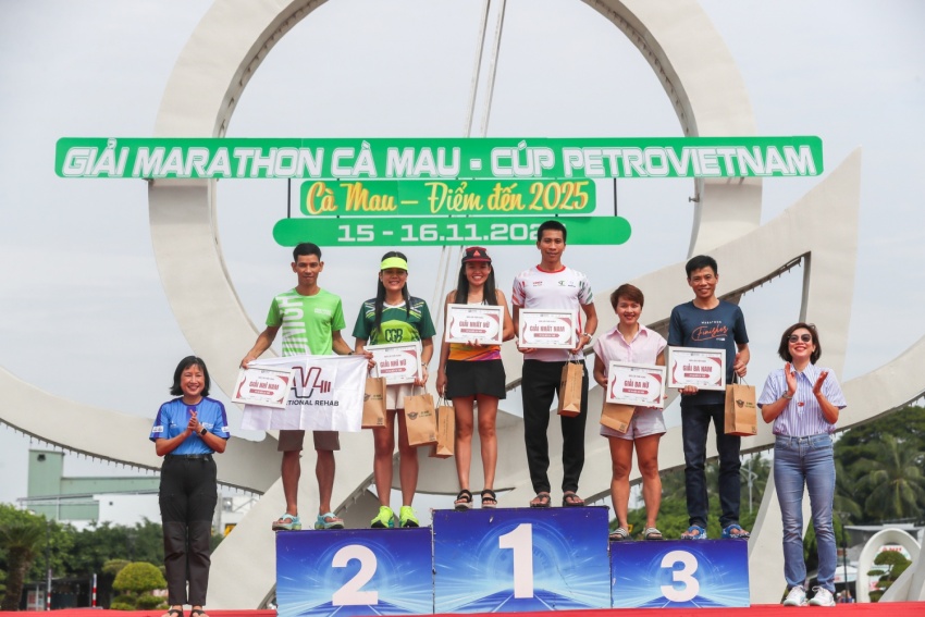 Giải Marathon Cà Mau 2025 - Cúp Petrovietnam: Hơn 6.000 vận động viên bùng nổ trên đường chạy