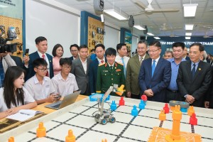 Petrovietnam khánh thành hai phòng thực hành giáo dục STEM tại tỉnh Thanh Hóa