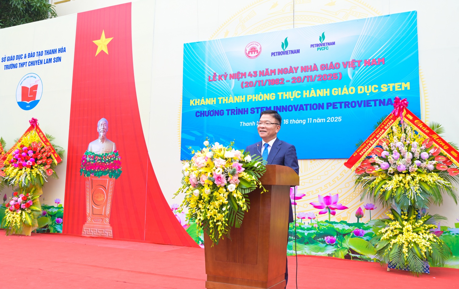 Petrovietnam khánh thành hai phòng thực hành STEM tại tỉnh Thanh Hóa