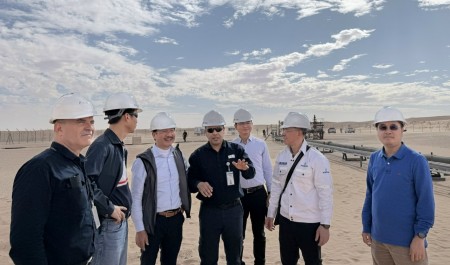 Đoàn công tác Petrovietnam làm việc tại dự án khai thác mỏ Bir Seba Lô 433a và 416b, Algeria