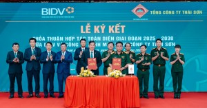 BIDV và Tổng công ty Thái Sơn triển khai hợp tác toàn diện