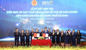 BIDV cùng ngành Thuế đồng hành hỗ trợ hộ kinh doanh chuyển đổi, bứt phá