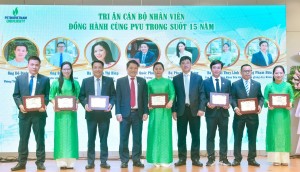 PVU kỷ niệm 15 năm thành lập: Vững bước - Kiến tạo tương lai năng lượng