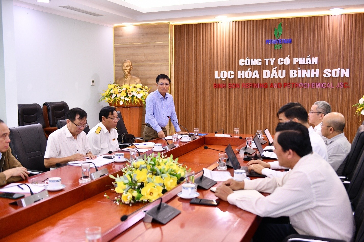 Tỉnh Quảng Ngãi đề nghị BSR nỗ lực SXKD, góp phần hoàn thành các chỉ tiêu dự toán Trung ương