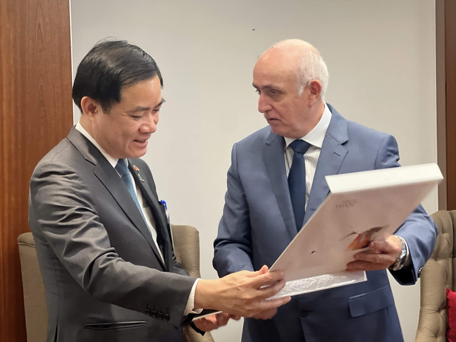 Tổng Giám đốc Petrovietnam Lê Ngọc Sơn làm việc với Sonatrach và ALNAFT