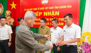 Petrovietnam chung tay hỗ trợ nhân dân tỉnh Khánh Hòa khắc phục hậu quả mưa lũ
