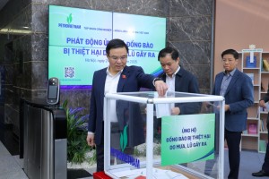 Petrovietnam phát động quyên góp ủng hộ đồng bào miền Trung, Tây Nguyên bị ảnh hưởng bởi mưa lũ