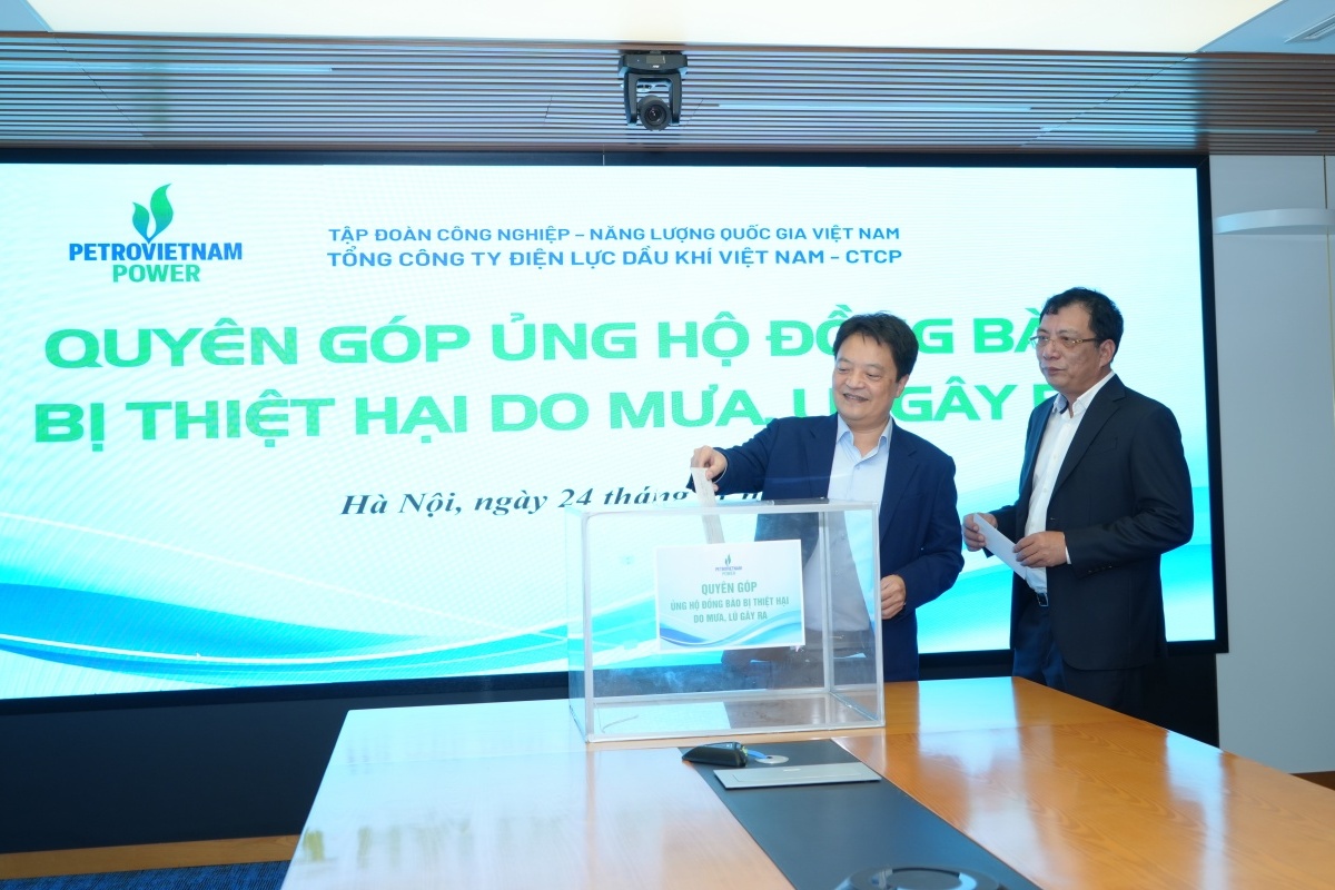 PV Power phát động quyên góp chung tay cùng đồng bào bị ảnh hưởng thiên tai