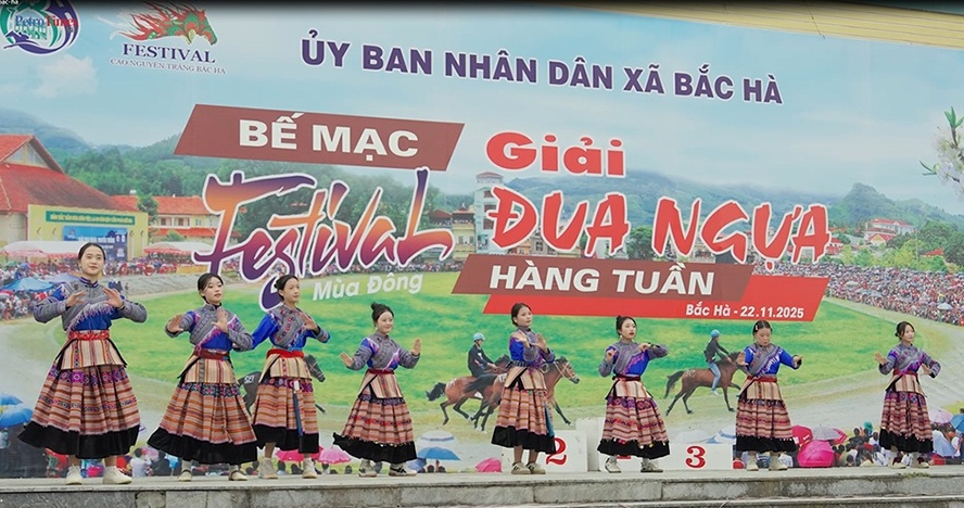 [VIDEO] Sôi nổi giải đua ngựa vùng cao Bắc Hà