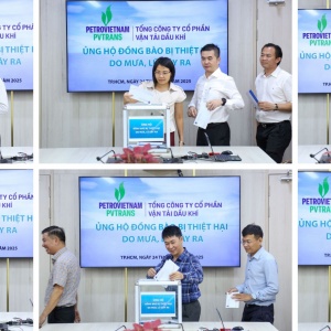 Các đơn vị Petrovietnam hướng về Miền Trung