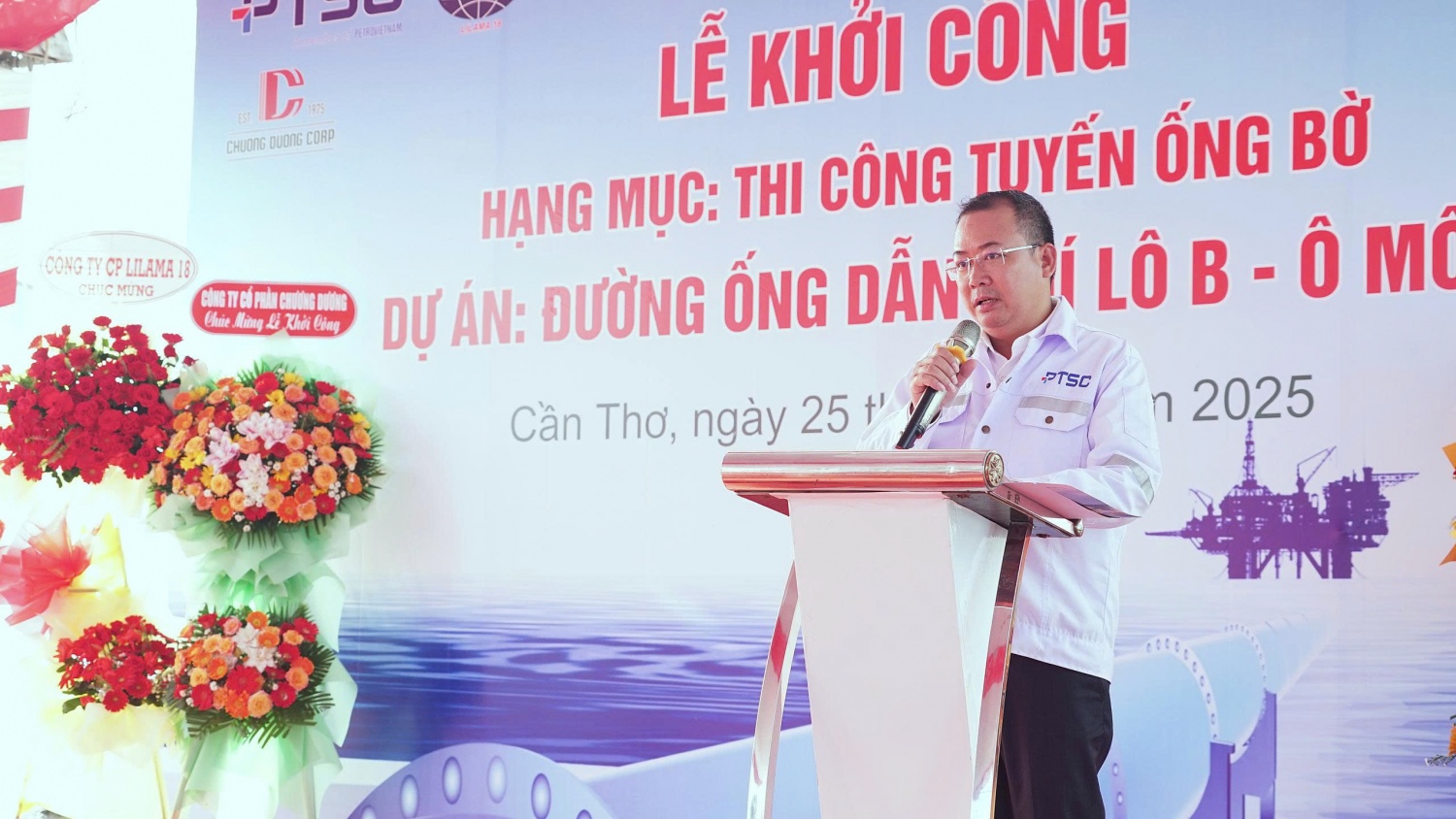 ông Trần Hoài Nam - Phó Tổng Giám đốc PTSC