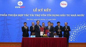 EVNNPT ký thỏa thuận hợp tác tài trợ vốn tín dụng đầu tư của Nhà nước với Ngân hàng Phát triển Việt Nam