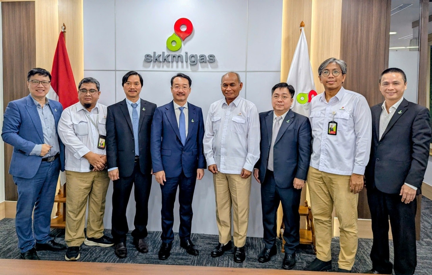 Tổng Giám đốc PVEP Nguyễn Thiện Bảo làm việc với Chủ tịch SKK-Migas