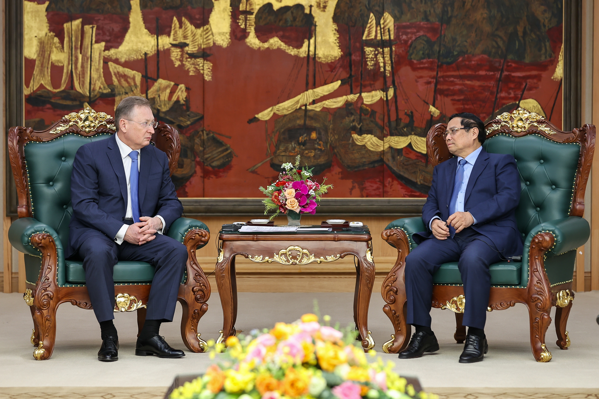 Tập đoàn dầu khí Zarubezhnef (Nga) muốn xây dựng trung tâm năng lượng tại Việt Nam