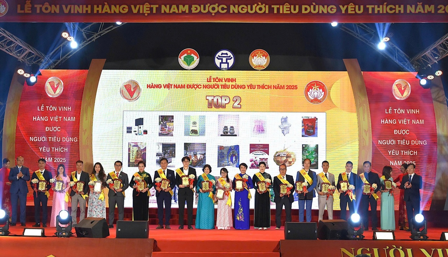 Gạo Hapro thượng hạng ST25 được vinh danh TOP 2 “Hàng Việt Nam được người tiêu dùng yêu thích” năm 2025