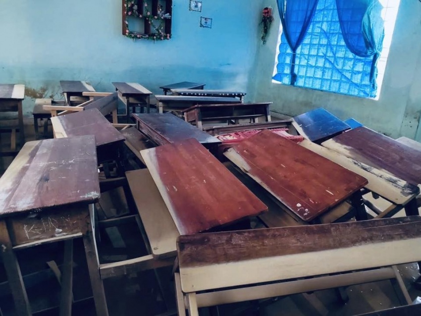 Tuổi trẻ Vietsovpetro hướng về vùng lũ Gia Lai với chương trình “Tiếp bước đến trường” Tuổi trẻ Vietsovpetro hướng về vùng lũ Gia Lai với chương trình “Tiếp bước đến trường”