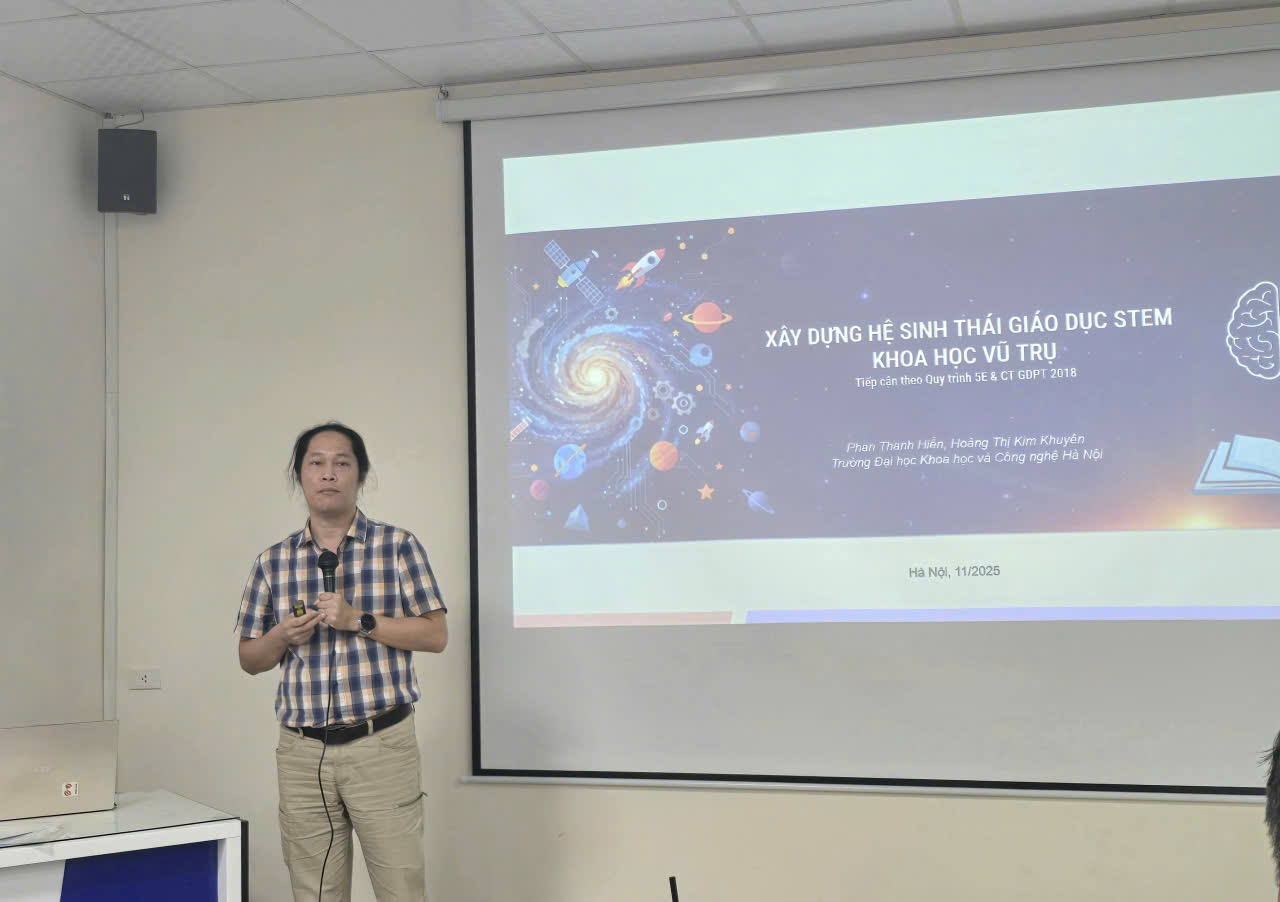 STEM Lab: Gieo mầm tình yêu khoa học vũ trụ cho học sinh STEM Lab: