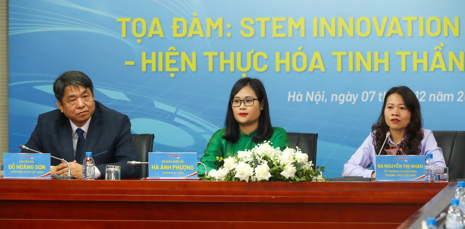 Tọa đàm: STEM Innovation Petrovietnam - Hiện thực hóa tinh thần Nghị quyết 57 Tọa đàm: STEM Innovation Petrovietnam - Hiện thực hóa tinh thần Nghị quyết 57