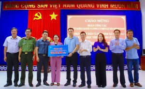 PV Power hỗ trợ bà con Đắk Lắk khắc phục hậu quả mưa lũ