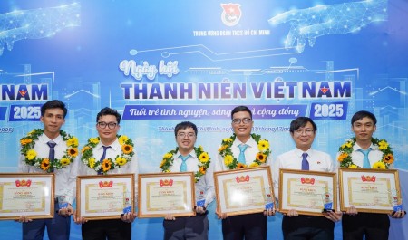 6 công trình của Tuổi trẻ Petrovietnam được vinh danh tại Lễ trao giải “Tuổi trẻ sáng tạo” toàn quốc năm 2025