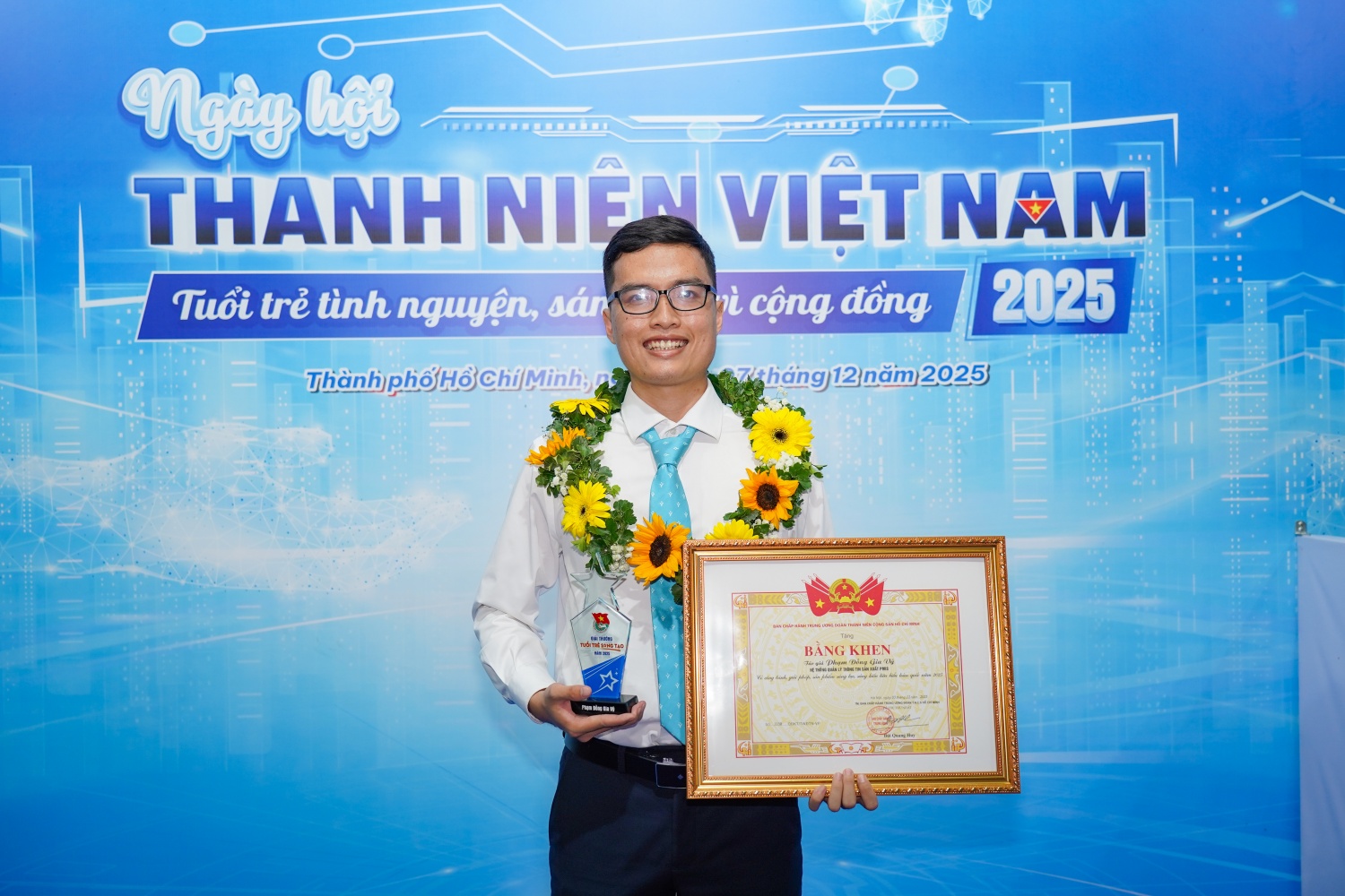 6 công trình của Tuổi trẻ Petrovietnam được vinh danh tại Lễ trao giải “Tuổi trẻ sáng tạo” toàn quốc năm 2025