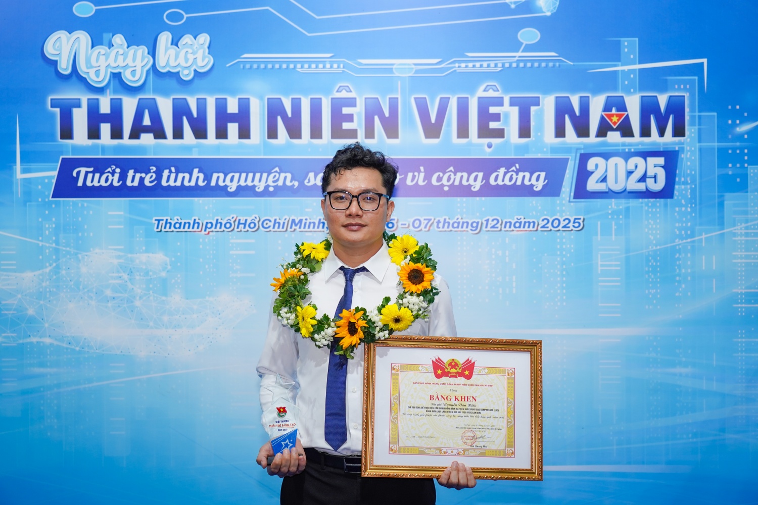 6 công trình của Tuổi trẻ Petrovietnam được vinh danh tại Lễ trao giải “Tuổi trẻ sáng tạo” toàn quốc năm 2025