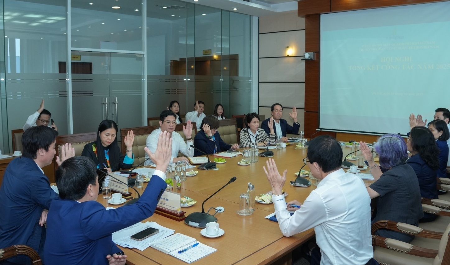 Chi bộ Cơ quan Công đoàn Petrovietnam đạt kết quả toàn diện, vượt mức nhiều chỉ tiêu trong năm 2025