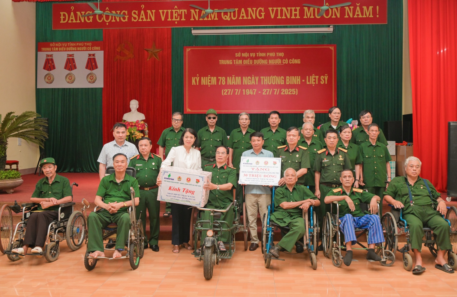 Hội CCB Petrovietnam lan tỏa nghĩa tình, trách nhiệm trong hoạt động an sinh xã hội