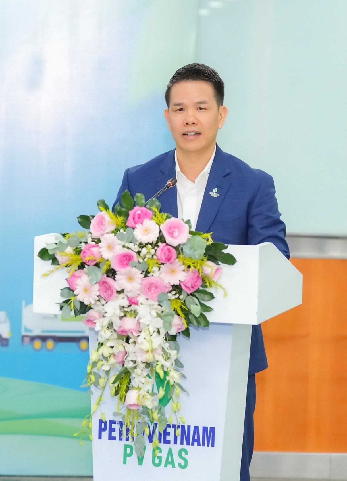 Tổng Giám đốc PV GAS Phạm Văn Phong phát biểu chỉ đạo Hội nghị