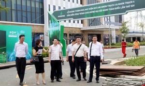 Lãnh đạo Petrovietnam kiểm tra công tác chuẩn bị khánh thành Dự án NMĐ Nhơn Trạch 3 và 4