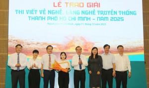 TP HCM tổng kết cuộc thi viết về nghề và làng nghề truyền thống