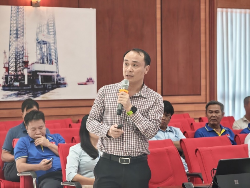 Tham luận của đại diện Xí nghiệp Khoan và Sửa giếng