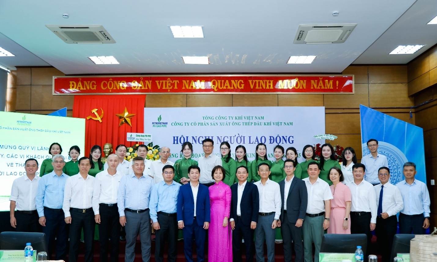 Hội nghị Người lao động của PV GAS PIPE đã diễn ra thành công tốt đẹp